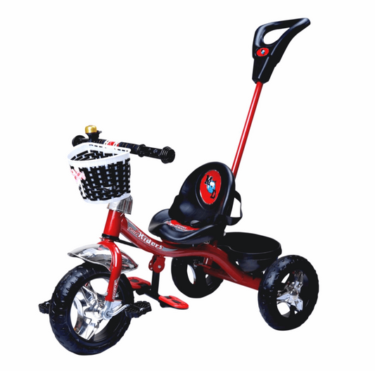 AZI 2 in 1 Try Cycle With Back Handle, Seat Belt and Kids Leg Paddle UNISEX Multicolor
