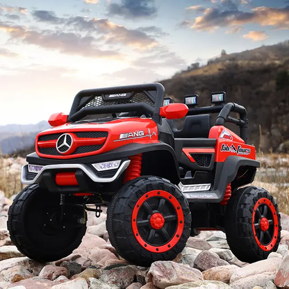 Rechargeable Battery Operated 4x4 JUMBO Jeep With Music System and Remote Control