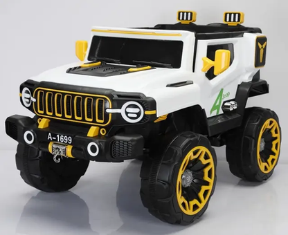 Rechargeable Battery Operated 4x4 Jumbo Jeep With Music System and Remote Control