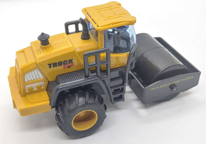 AZI Road Roller Construction Earth Mover Toy for Kids (Loader Attachment)