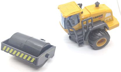 AZI Road Roller Construction Earth Mover Toy for Kids (Loader Attachment)