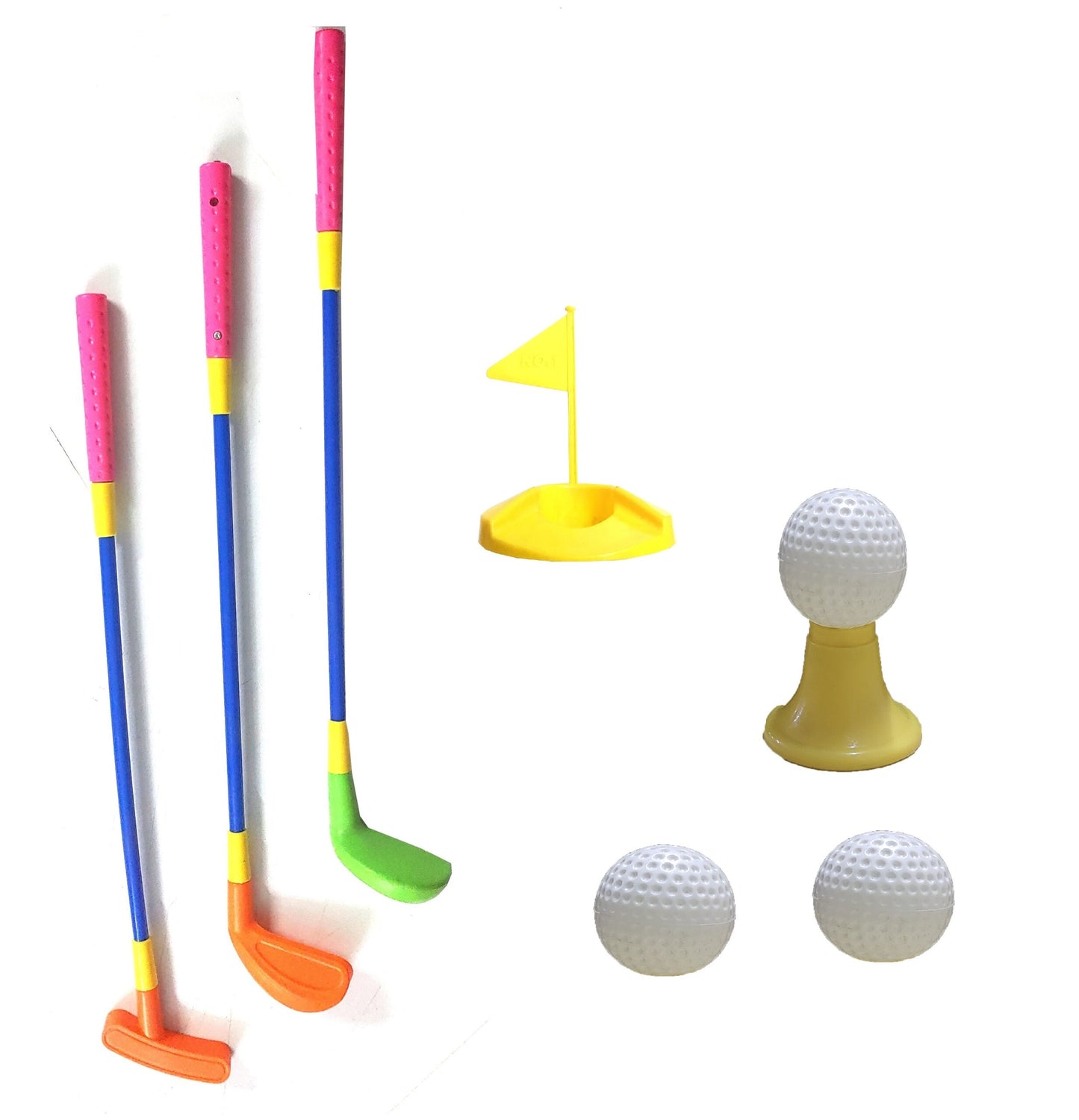 AZi Mini Golf Set with Golf Cart for Kids Early Age Sports Complete Golf Set Gift for Kids With Ball Clubs Indoor & Outdoor Game