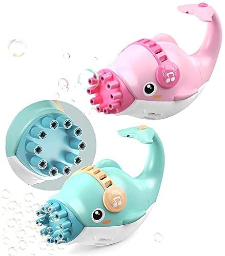 Dolphin Bubble Machine Handy Electric Automatic Bubble Blowing Toy Bubble Maker