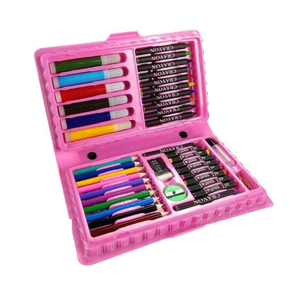 AZi® Coloring Kit Combo Box Color Pencil | Crayons | Water Color | Sketch Pens | Set of 42 in 1 Pieces | Multicolor