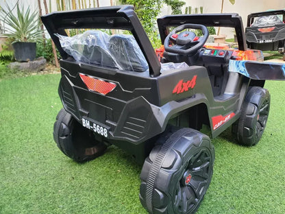 Rechargeable Battery Operated Jeep With Music System and Remote 4x4