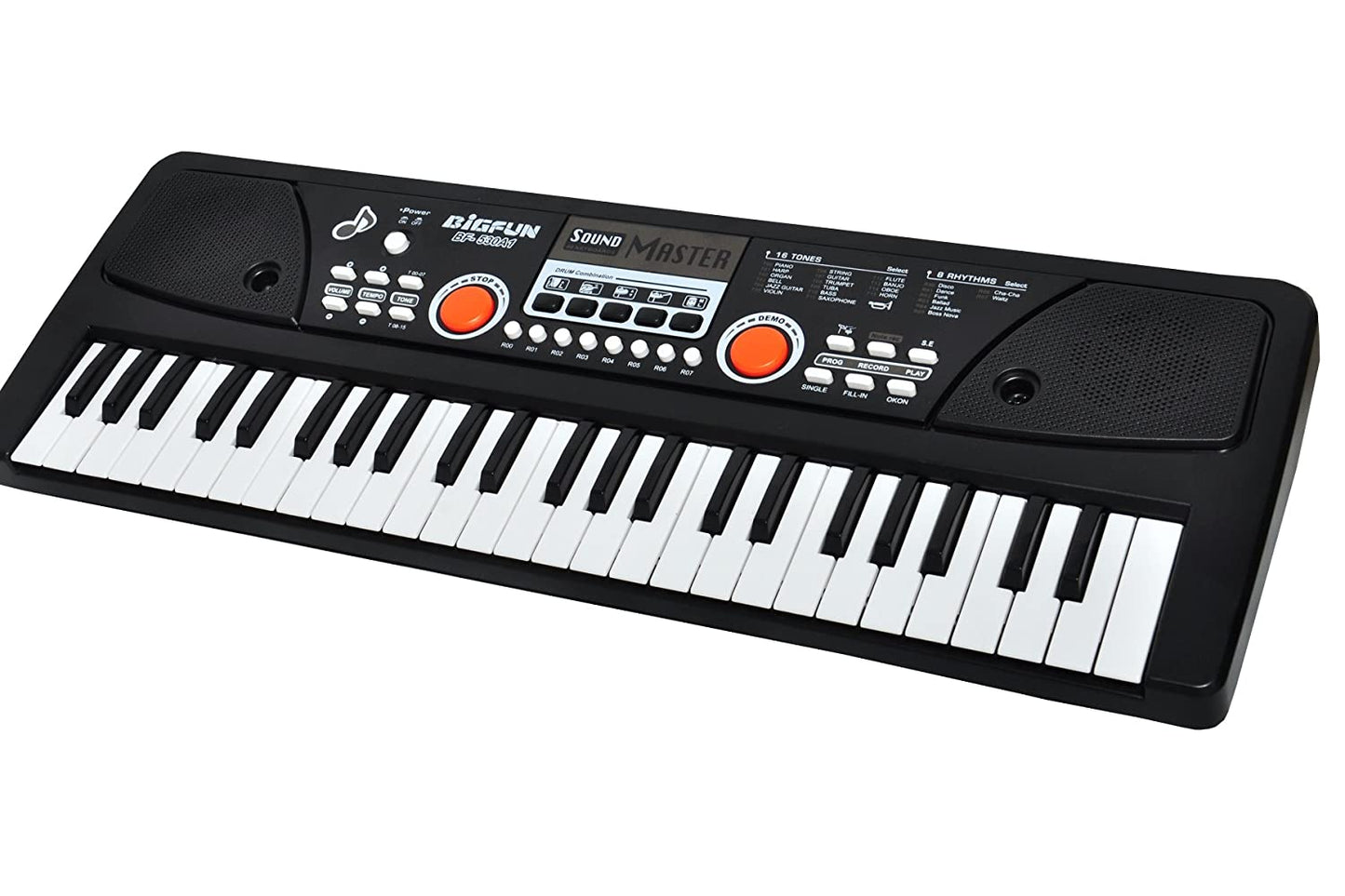 Piano with 49 Keys Musical Electronic Keyboard with Microphone.BF-530A1  (Multicolor)