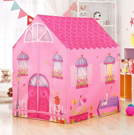 AZi Foldable Pop Up Jumbo Size Doll House Play Tent for Kids (Doll House) (DOLL HOUSE)