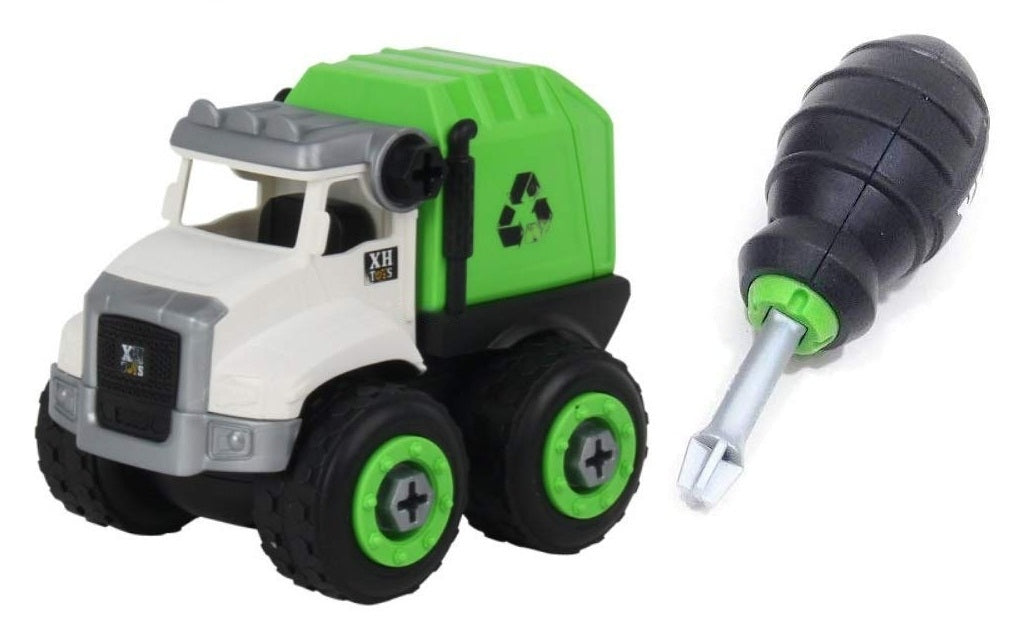 AZI TOYS DIY ASSEMBLY CLEANING VEHICLE EDUCATIONAL TOY WITH SCREW DRIVER