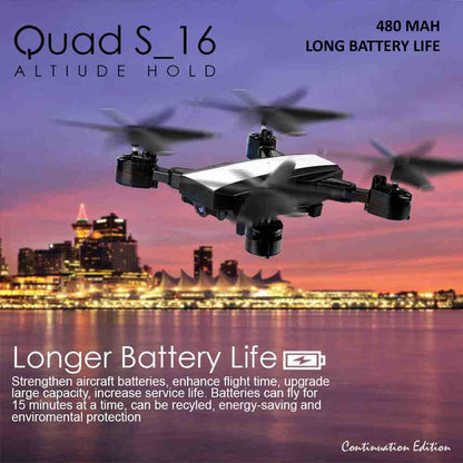 Drone Camera S16 Wifi Fpv MaviK 4k HD Camera With Remote Control