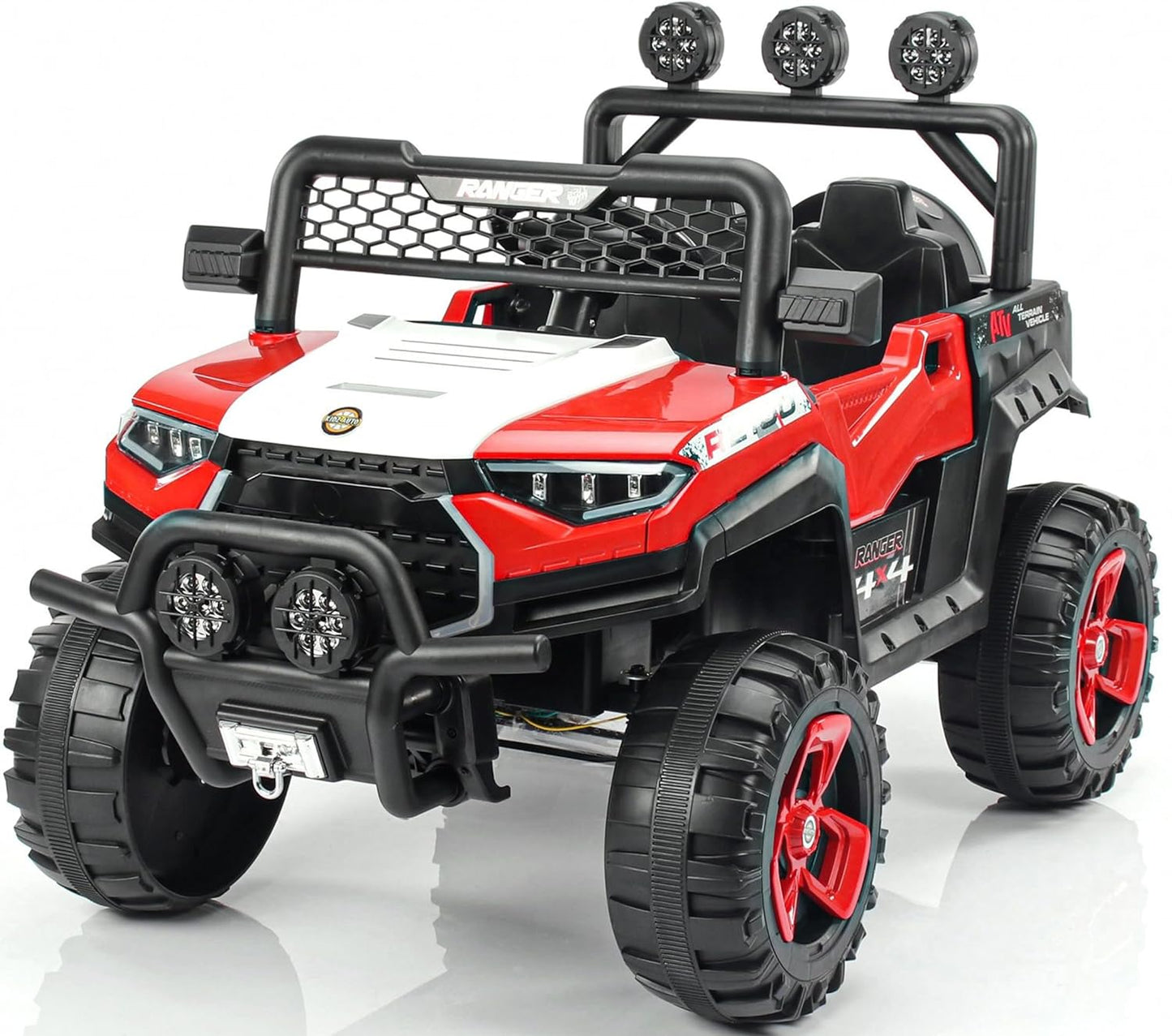 Rechargeable Kids Ride On 4X4 Jeep | Big Size Jeep Toys for Driving | Kids Toys | Children's Electric Drive Car with Manual & Remote Control Option | 4x4 Jeep for 1-8 Year Kid