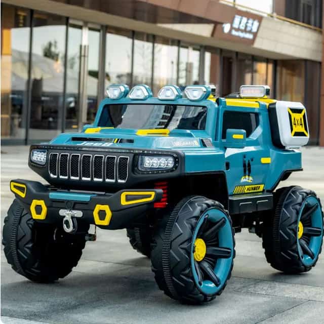 Rechargeable Battery Operated Jumbo Jeep For Kids With Remote Control and Music System