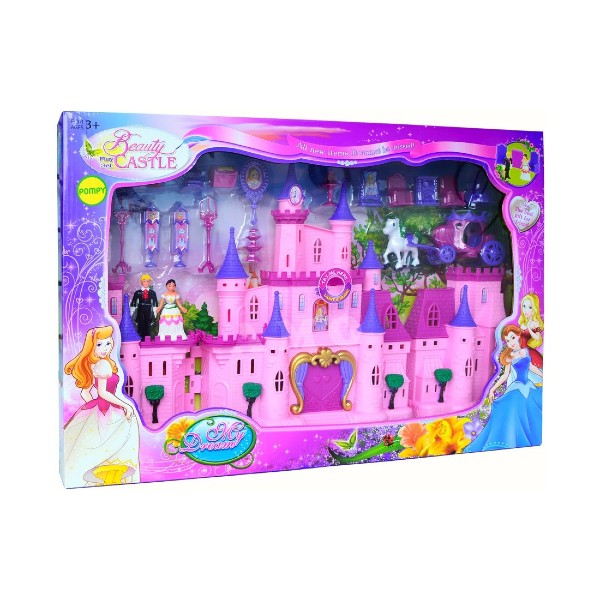 AZi Beauty Castle Of My Dream Doll House Play Set For Gils (My Dream House-1)