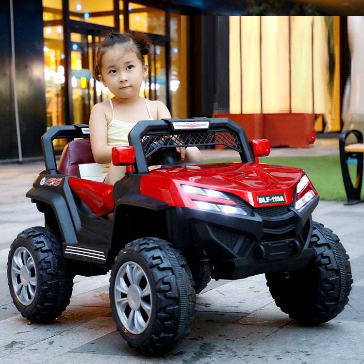 AZI TOY  ELECTRIC RECHARGBLE JEEP FOR KIDS 119A MODEL COMES WITH REMOTE CONTROL AND MANUAL FUNCTIONS