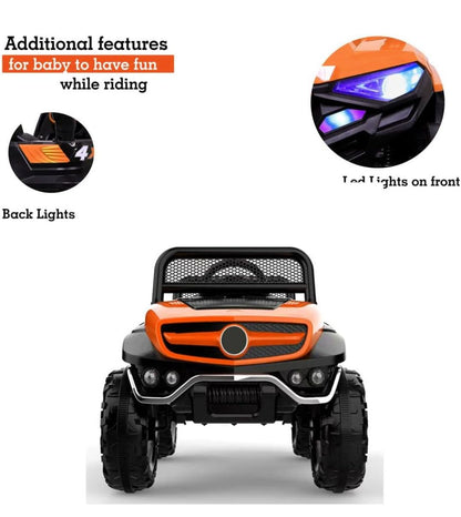 Rechargeable Battery Operated Jeep With Music System and Remote Control