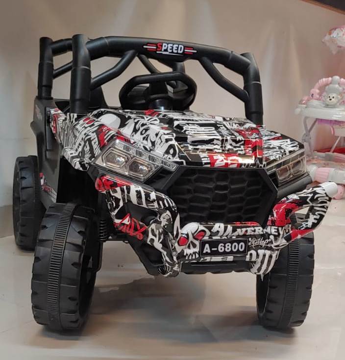 AZI TOYS NEW 2021 RIDE ON MULTI COLOR RIDEON RECHARBLE CAR FOR KIDS 2 IN 1 REMOTE CONTROL AND MANUAL FUNCTIONS