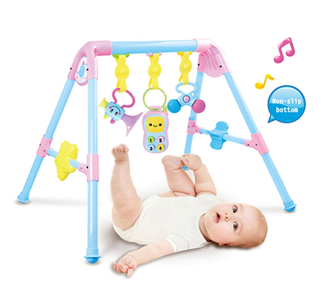 AZi® Baby Playmats and Gym (Baby Activity Play Gym Fitness Frame Style 6 - Blue)