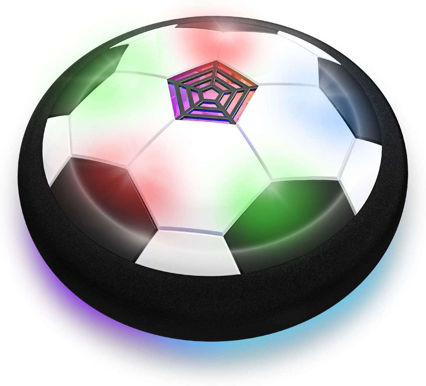 AZi® Boy Toys - LED Hover Soccer Ball - Air Power Training Ball Playing Football Game - Soccer (Multicolor)
