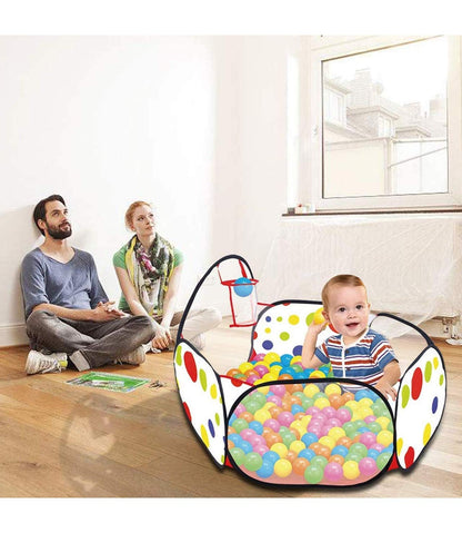Foldable Basket Ball Pool Activity Toy for Indoor and Outdoor