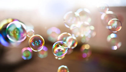 AZi® 1 Liter Bubble Solution for Infinite Bubbles & Bubble Machine | Liquid Solution for Bubble Toy | Multicolor