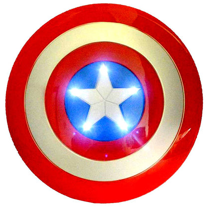 Captain America Plastic Shield for Kids  (Multicolor)