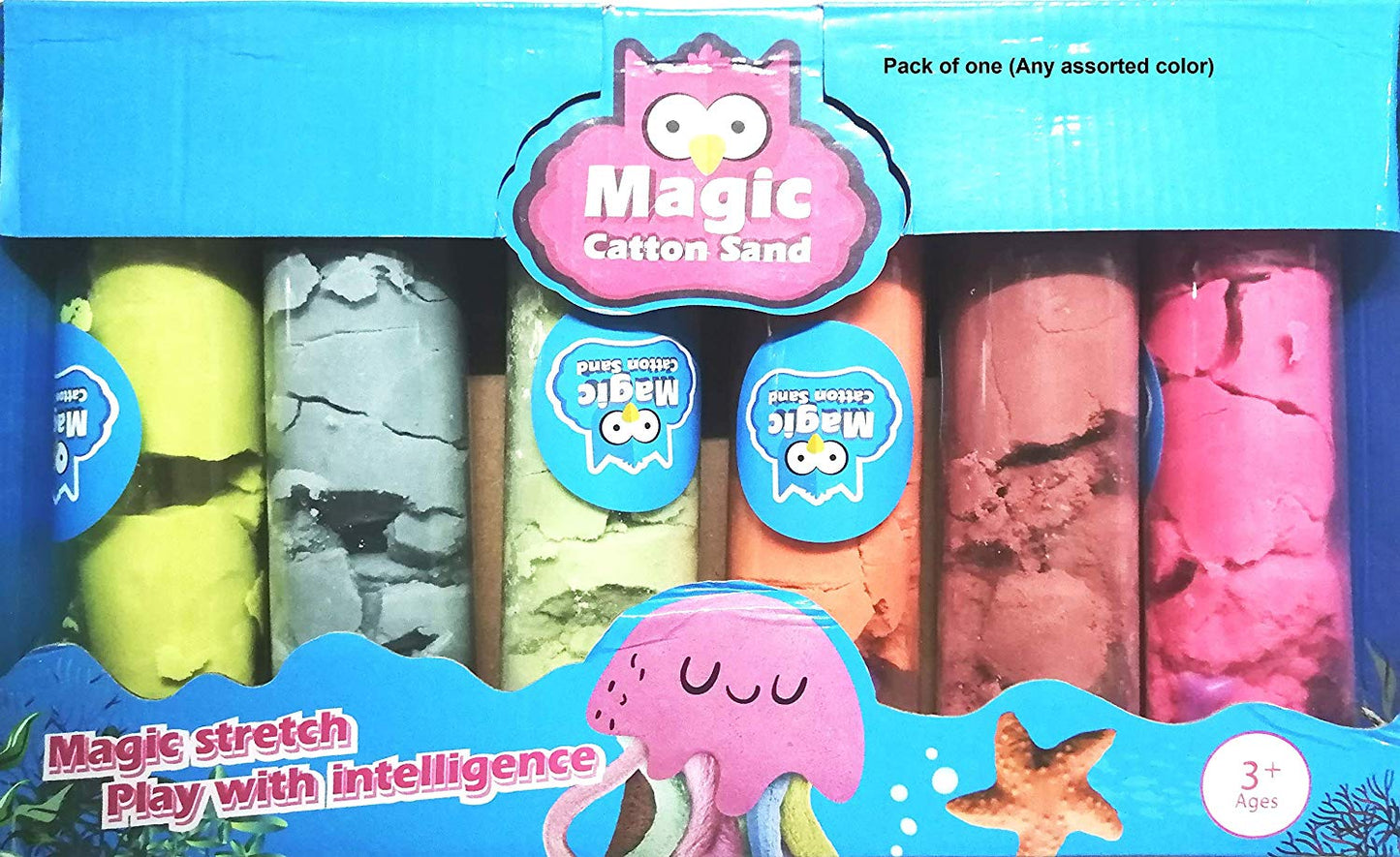 Magic Fluffy Cotton Sand 360g- Multicolor