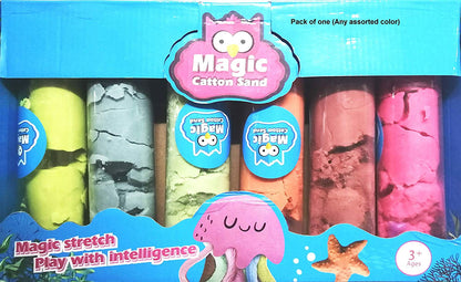 Magic Fluffy Cotton Sand 360g- Multicolor