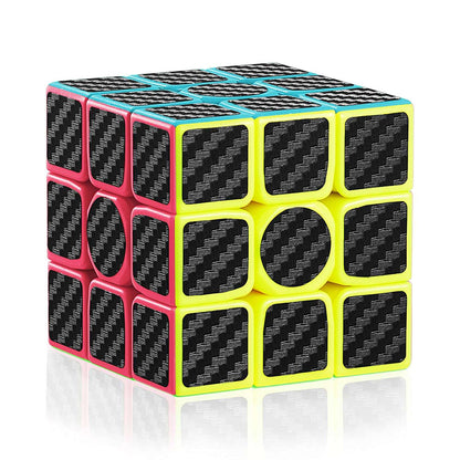 3x3 Neon Colors Magic Cube Puzzle Toy