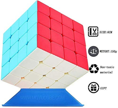 Cube High Speed Sticker-Less Problem Solving Cubes (4x4x4)