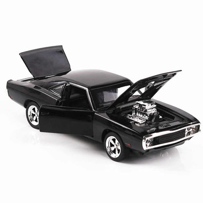 Die Cast Metal Fast and Furious Pull Back Sports Car