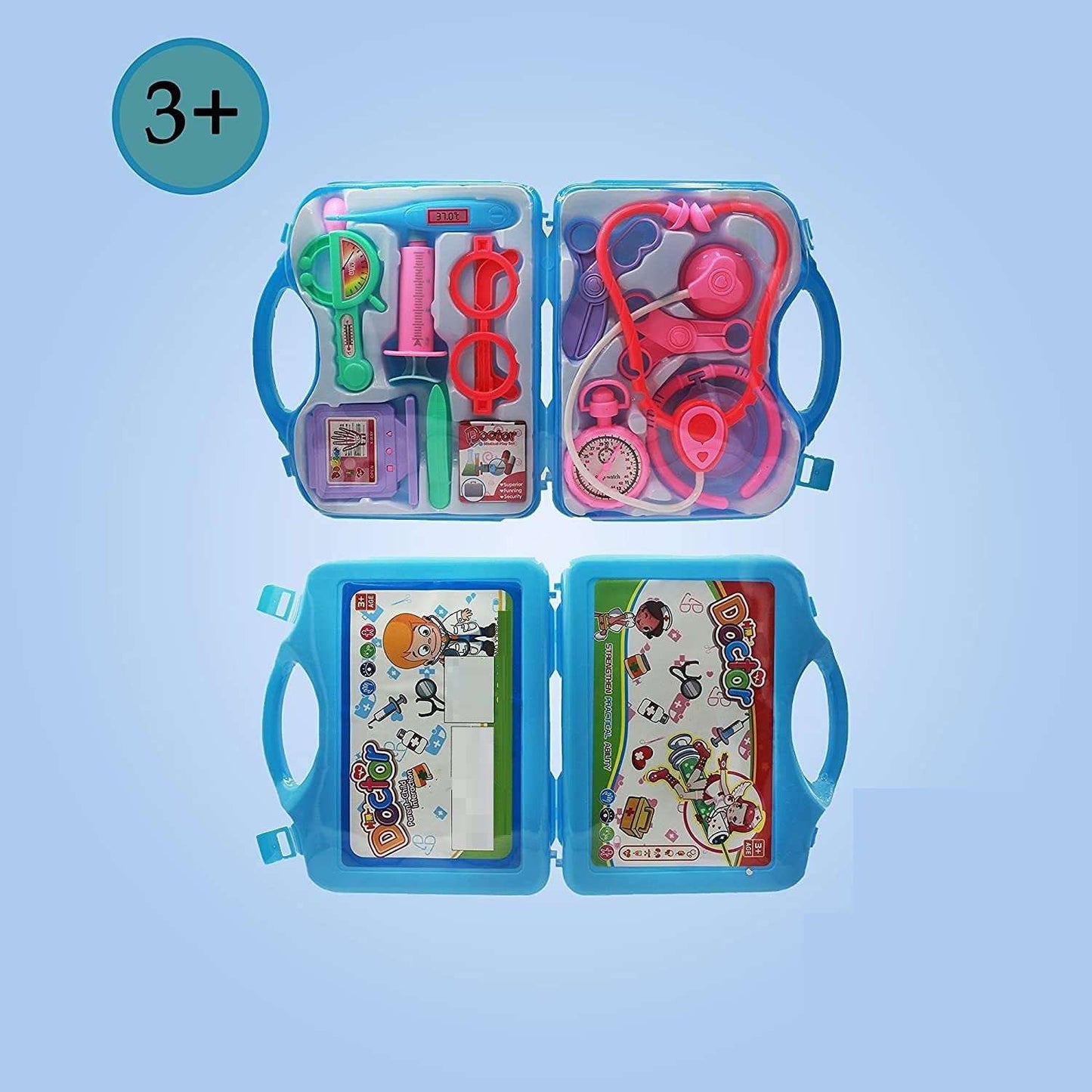 AZi® Doctor Tool Kit | Plastic Doctor Set Accessories | 3 Years and Up | Multicolor