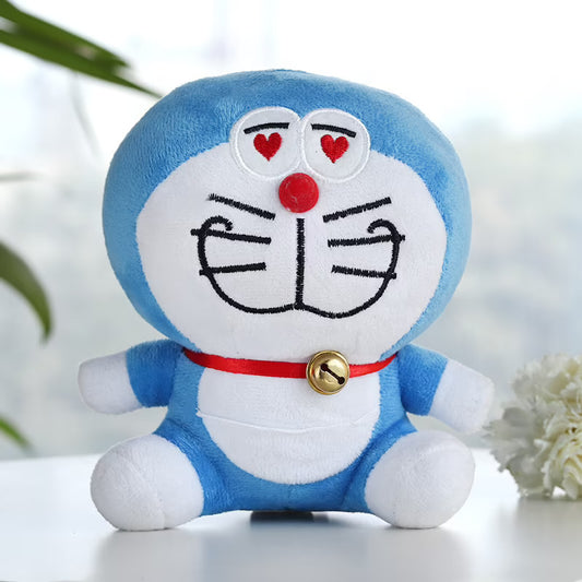 AZi® Hanging Doremon Cute Soft Stuffed Plush Animal Toy for Girls & Boys Kids Babies Birthday Gift Home Decoration | 22 cm | Blue
