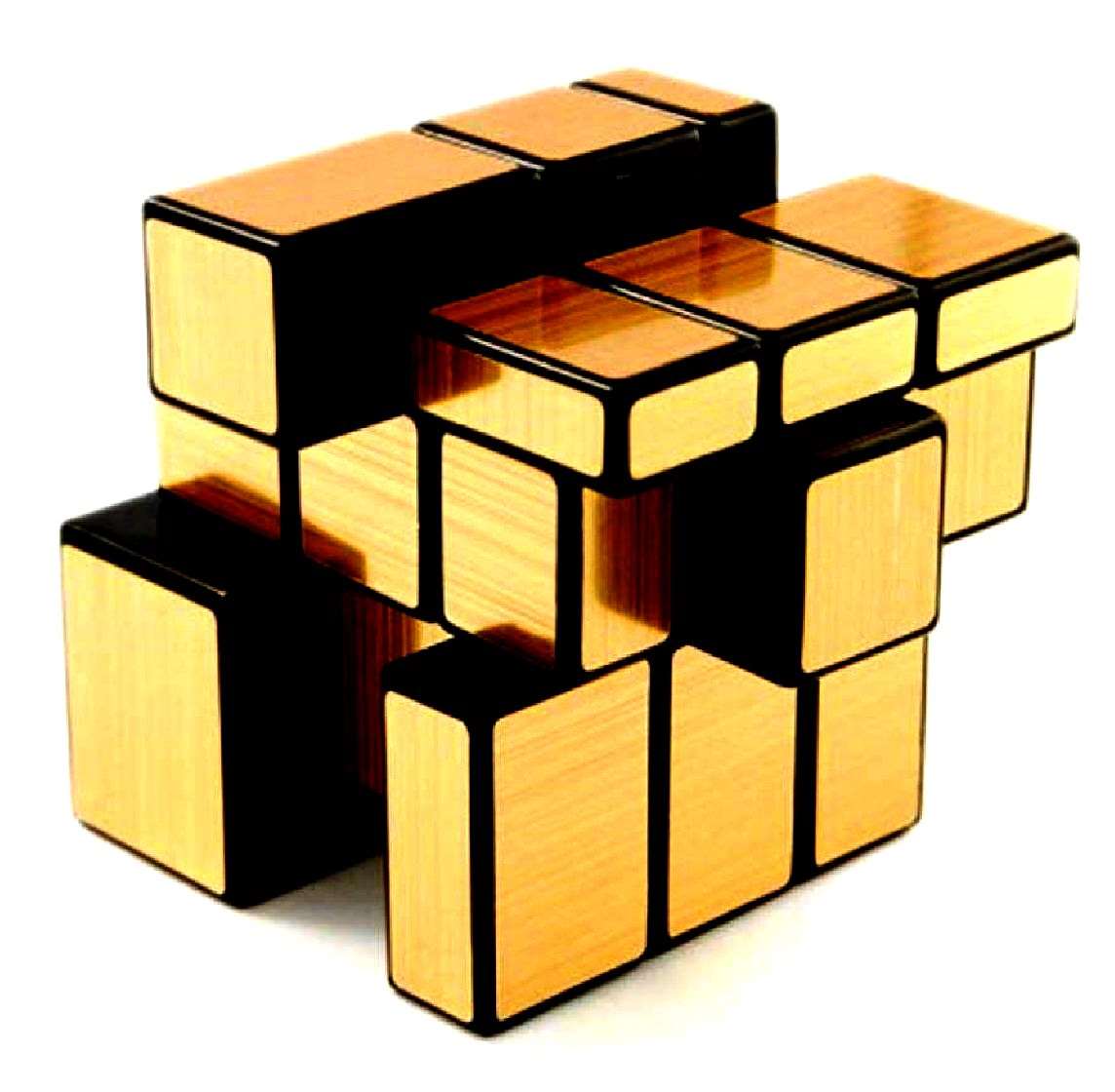 AZI Toys 3x3 Golden Mirror Magic Cube  (1 Pieces)