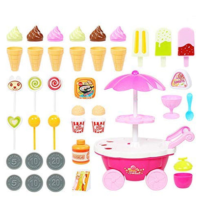 Ice Cream and Sweet Marketing Cart with Music