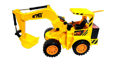 Cheetah Construction Remote Control Toy with LED Flash Lights