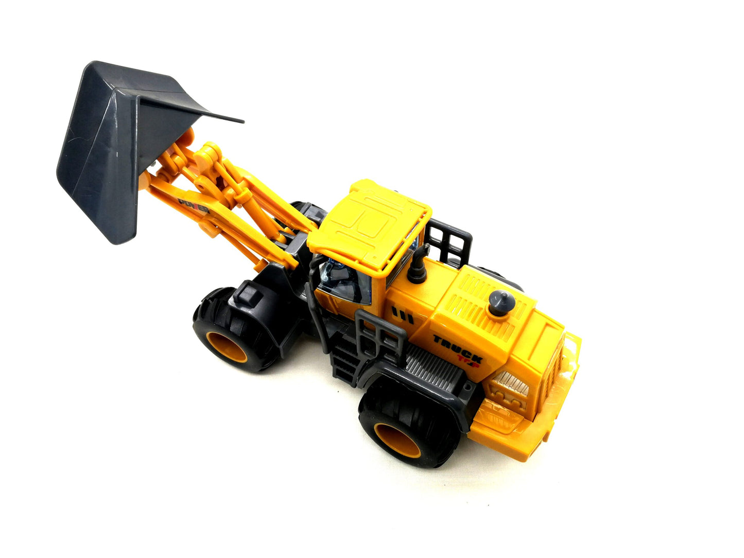 JCB Bulldozer Earth Mover Toy for Kids (V-Plow Attachment) (YELLOW AND BLACK)