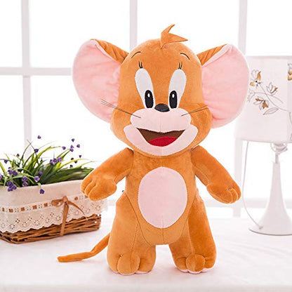 AZi® Kids Favorite Clever Mouse Soft Stuffed Plush Animal Toy Cartoon Character for Kids | 40 cm | Brown