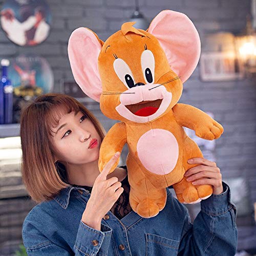 AZi® Kids Favorite Clever Mouse Soft Stuffed Plush Animal Toy Cartoon Character for Kids | 40 cm | Brown