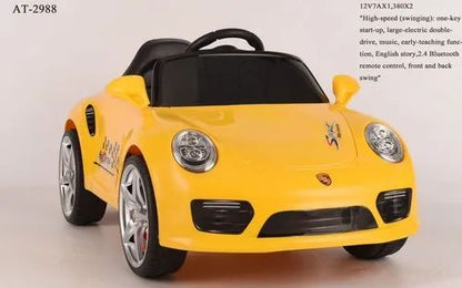 Rechargeable Battery Operated Kids Car With Remote Control and Music System