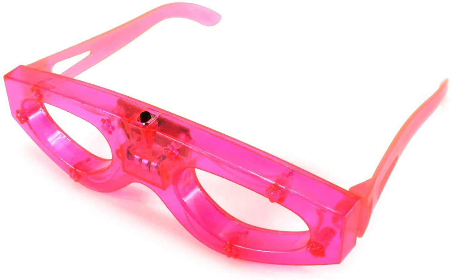 AZi® LED Light Up Sunglasses - Flashing Multi Colored Led Glasses Best Party Favors Light Up Flashing Glasses for Children (Mask) - (Pack of 5)