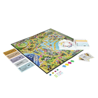 The Game of Life - TripAdvisor Holiday Edition - Spin to Win - 2 to 4 Players - Board Games - Ages 8+