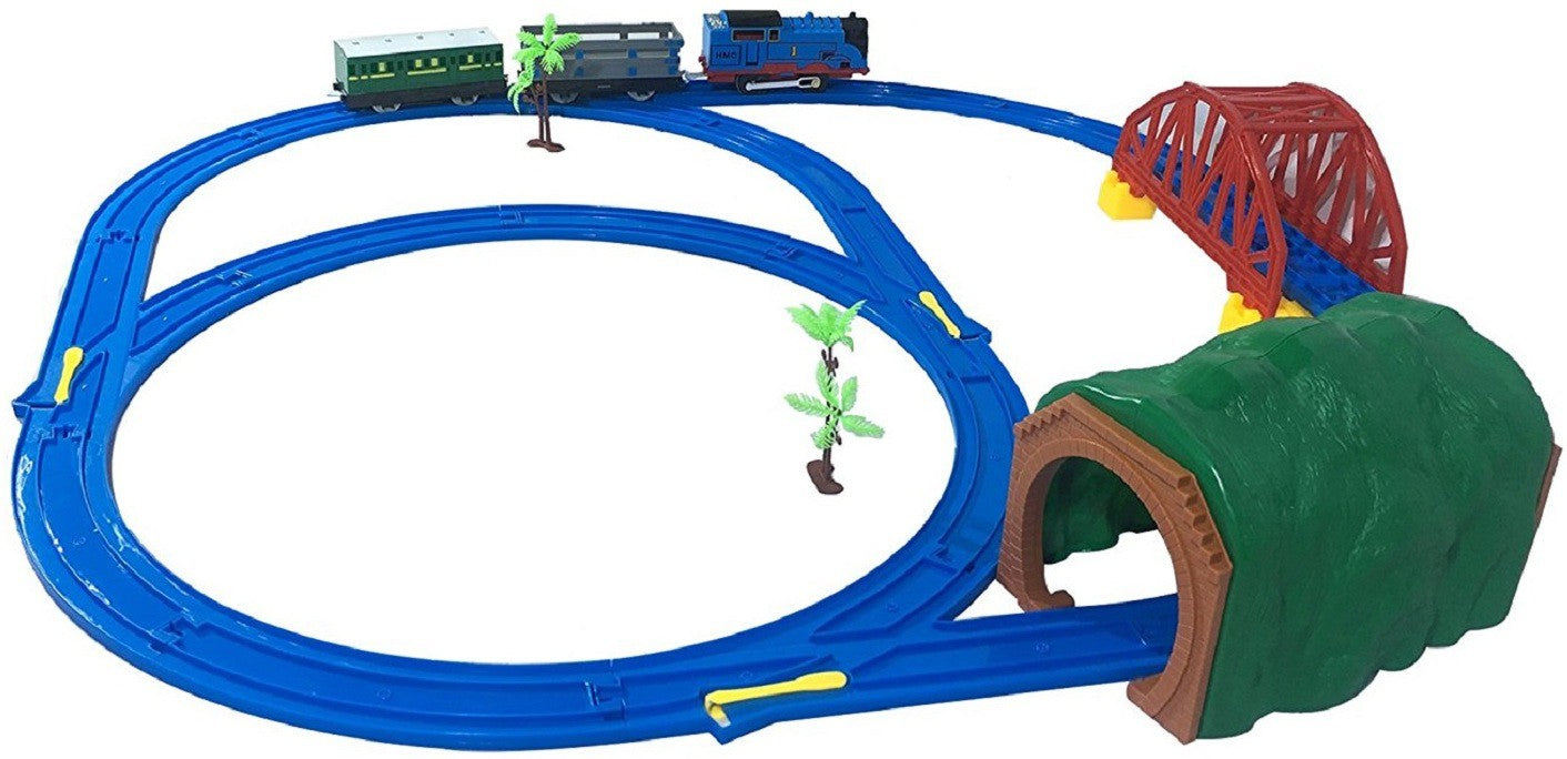 Tomas Train With Light & Sound Track For Kids Best Gift Playing Game