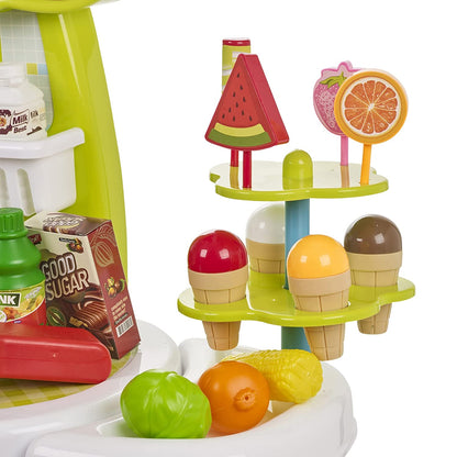 AZi® Little Kids Shopping Supermarket Kitchen Set for Kids | 61pc Children's Kids Toddler Supermarket Creative Pretend Role Play Toys Set | Multicolor