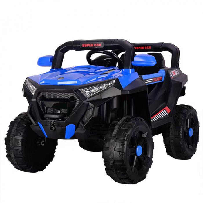 Rechargeable Battery Operated 4x4 Jeep For Kids with Remote Control and Music System