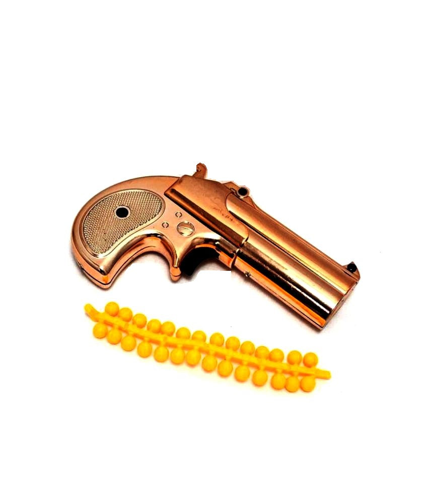 AZi® Pocket Pistol | Rubber Bullet Gun | Mini Toy Gun Attracted Colors | (Derringer Gun)