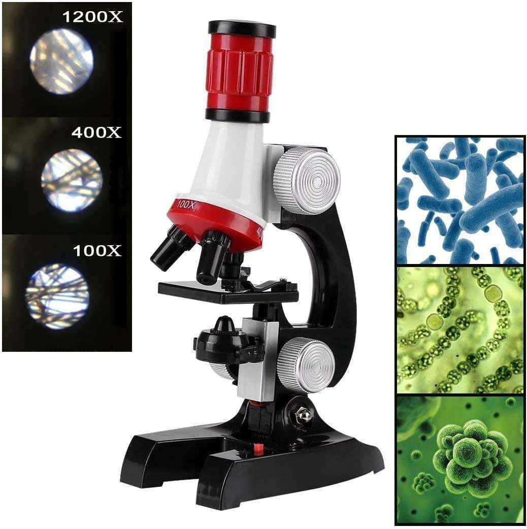 AZi® Educational Microscope for Kids - Science Toys for Kids Learning Gadgets