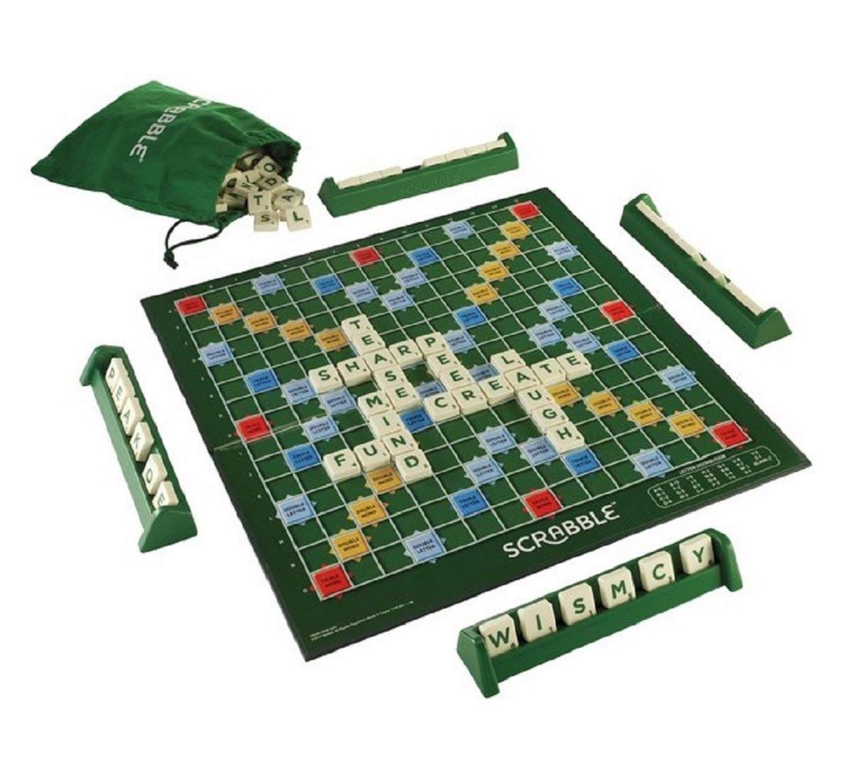 Mini Scrabble Travel Board Game.