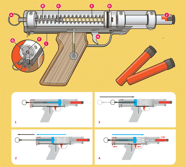 AZi® Hot Fire Gun Bullet Soft Foam Dart for Nerk Gun | Refill Pack 24 Pcs Sticky Head Darts for Nerk N-Stike Elite Guns