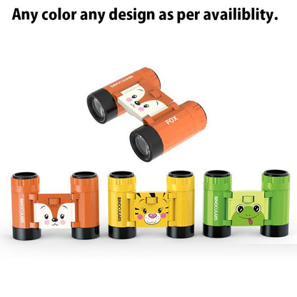 AZi® Kids Toy Binoculars 5x25 | Doorbeen | Folding Telescope Outdoor Science Educational Toys for Boys and Girls | Multicolor | Multi Character Prints