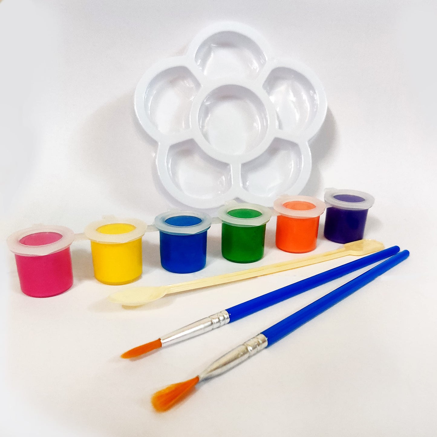 AZi® Paint Your Own Ceramic Tea Set | Ceramic Paint Art Creativity Art Craft Kit for Kids | Lovely Color Beautiful Ceramic Toy | Multicolor