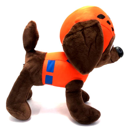 AZi® Kids Favorite Clever Dog Soft Stuffed Plush Animal Toy Cartoon Character for Kids | 22 cm | Brown